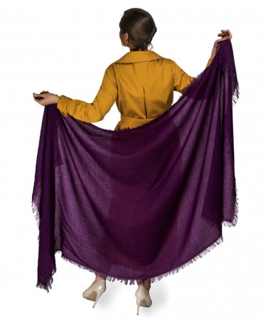 Палантин Унисекс JW100-BERGE/VIOLETTE